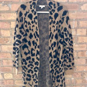 BP Cheetah Print Cardigan